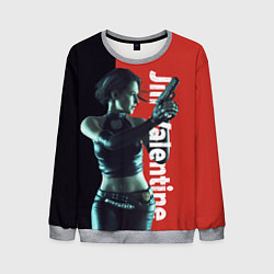Свитшот мужской RE3 Jill Valentine, цвет: 3D-меланж