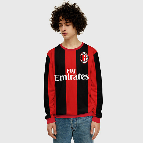 Мужской свитшот Шевченко / 3D-Красный – фото 3