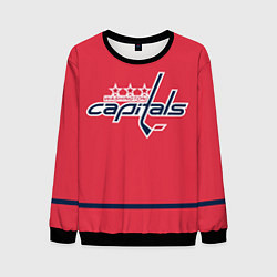 Свитшот мужской Вашингтон Кэпиталз Форма1, цвет: 3D-черный