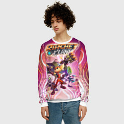 Свитшот мужской Рэтчет и Кланr, цвет: 3D-белый — фото 2