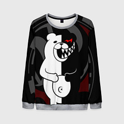 Свитшот мужской MONOKUMA МОНОКУМА DANGANRO, цвет: 3D-меланж