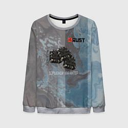 Свитшот мужской Rust Взрыв С4 Раст, цвет: 3D-меланж