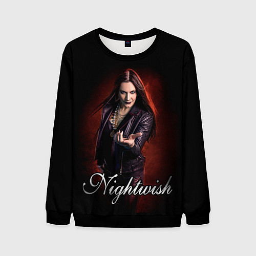 Мужской свитшот NIGHTWISH / 3D-Черный – фото 1