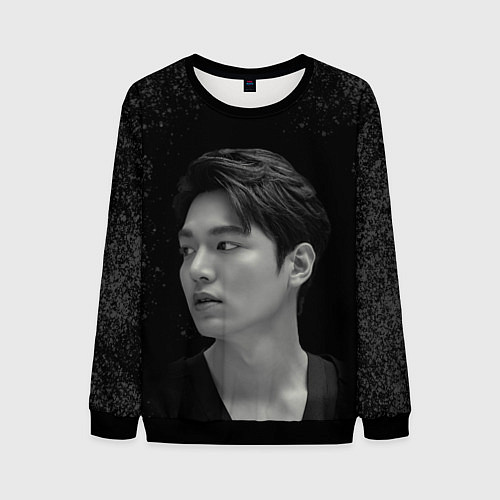 Мужской свитшот Ли Мин Хо Lee Min Ho / 3D-Черный – фото 1