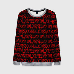 Свитшот мужской Cannibal Corpse, цвет: 3D-меланж
