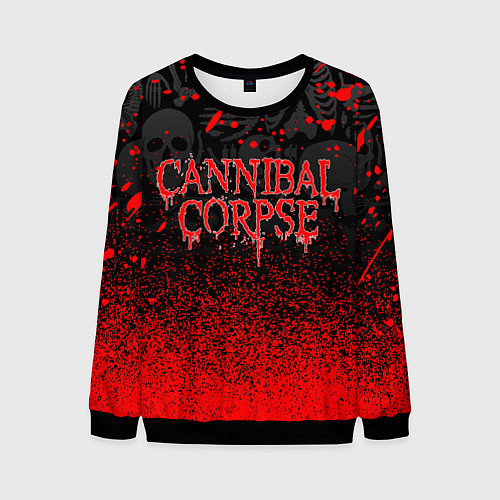 Мужской свитшот CANNIBAL CORPSE / 3D-Черный – фото 1