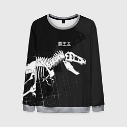Свитшот мужской T-rex, цвет: 3D-меланж