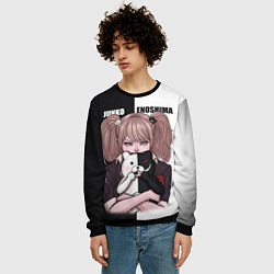 Свитшот мужской MONOKUMA JUNKO, цвет: 3D-черный — фото 2