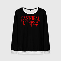 Свитшот мужской Cannibal Corpse, цвет: 3D-белый