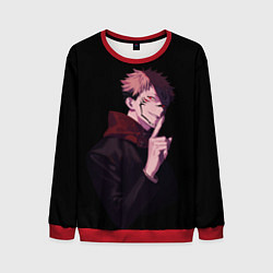 Свитшот мужской МАГИЧЕСКАЯ БИТВА SUKUNA, цвет: 3D-красный
