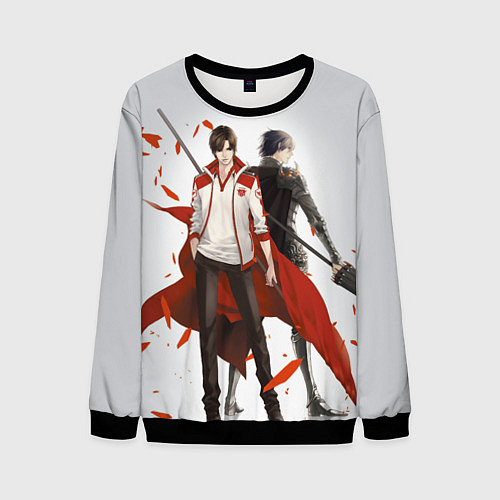 Мужской свитшот Master of Skill Ye Xiu / 3D-Черный – фото 1