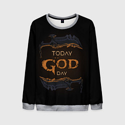 Мужской свитшот God day GOW