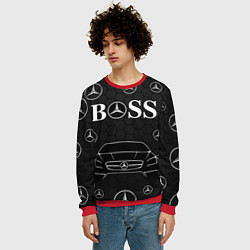 Свитшот мужской BOSS MERCEDES-BENZ, цвет: 3D-красный — фото 2