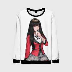 Свитшот мужской Jabami Yumeko Kakegurui, цвет: 3D-черный