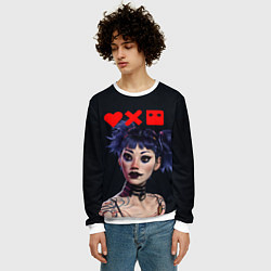 Свитшот мужской Love, Death and Robots Lora Z, цвет: 3D-белый — фото 2