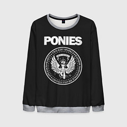 Мужской свитшот Pony x Ramones