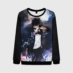 Свитшот мужской Сон Джин Ву, цвет: 3D-черный