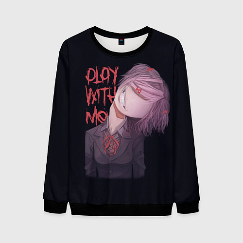 Мужской свитшот Natsuki / 3D-Черный – фото 1