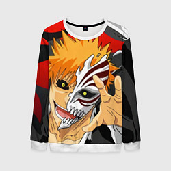 Свитшот мужской Bleach, Ичиго Куросаки, цвет: 3D-белый