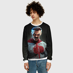 Свитшот мужской Омнимен, цвет: 3D-белый — фото 2