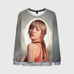 Мужской свитшот Лиса маслом