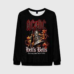 Мужской свитшот ACDC Hells Bells