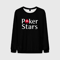 Свитшот мужской Poker Stars, цвет: 3D-черный