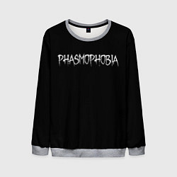 Свитшот мужской Phasmophobia logo, цвет: 3D-меланж