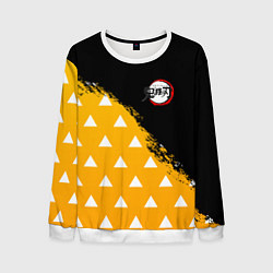 Свитшот мужской КОСТЮМ ЗЕНИЦУ ZENITSU KNY, цвет: 3D-белый