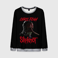 Свитшот мужской CHRIS FENH SLIPKNOT СЛИПКНОТ Z, цвет: 3D-меланж