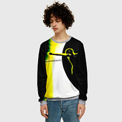 Свитшот мужской Кукрыниксы - Фаворит Солнца, цвет: 3D-меланж — фото 2