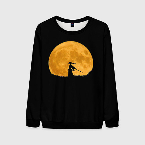 Мужской свитшот Путь самурая / 3D-Черный – фото 1