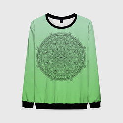 Мужской свитшот Peacefull green