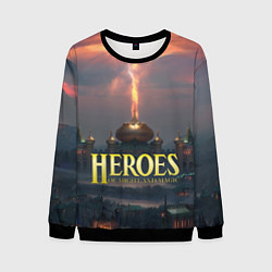 Свитшот мужской Heroes of Might and Magic HoM Z, цвет: 3D-черный
