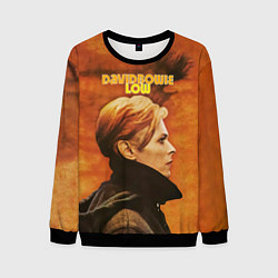 Свитшот мужской Low - David Bowie, цвет: 3D-черный