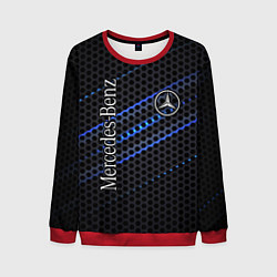 Свитшот мужской MERCEDES LOGO NEON, цвет: 3D-красный