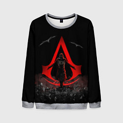 Свитшот мужской Фильм про Ассасинов, цвет: 3D-меланж