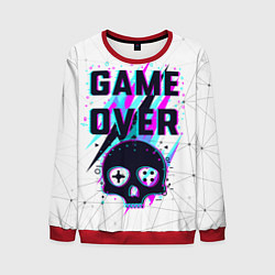 Мужской свитшот Game OVER - NEON 3D