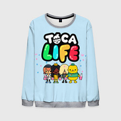 Мужской свитшот Toca Life: Logo