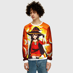 Свитшот мужской Mеgumin, цвет: 3D-белый — фото 2