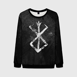 Свитшот мужской BERSERK LOGO GRUNGE, цвет: 3D-черный