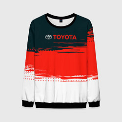 Свитшот мужской Toyota Texture, цвет: 3D-черный