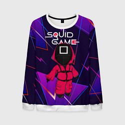 Свитшот мужской Squid game, цвет: 3D-белый