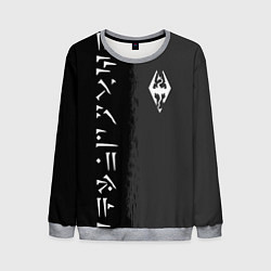Свитшот мужской THE ELDER SCROLLS SKYRIM FUS RO DAH, цвет: 3D-меланж