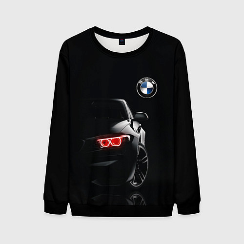 Мужской свитшот BMW МИНИМЛ / 3D-Черный – фото 1