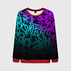 Мужской свитшот НЕОНОВОЕ ГРАФФИТИ NEON