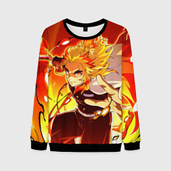 Мужской свитшот Ренгоку Кёджуро, Клинок рассекающий демонов