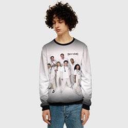 Свитшот мужской SCRUBS in white, цвет: 3D-черный — фото 2