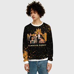 Свитшот мужской Аббатство Даунтон Downton Abbey, цвет: 3D-белый — фото 2