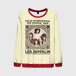 Мужской свитшот Led Zeppelin - Texas International Pop Festival 19